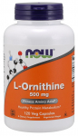NOW Foods L-ornitiin, 500 mg - 120 kapslit