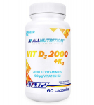 Allnutrition D3-vitamiin 2000 + K2 - 60 kapslit