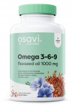 Osavi Omega 3-6-9 linaseemne&otilde;li, 1000mg - 120 kapslit