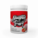 Naughty Boy Iso-9 maasikapiimakokteil - 900 grammi