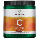 Swansoni C-vitamiini pulber, 100% puhas - 454 grammi
