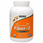 NOW FOODS EKO Fiber-3 - kiudained (454 g)
