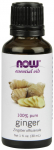 NOW Foods eeterlik &otilde;li, ingveri&otilde;li - 30 ml.
