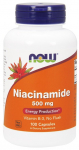 NOW Foods niatsiinamiid, 500 mg - 100 kapslit