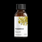 Thorne Research K2-vitamiini (MK-4) tilgad - 30 ml