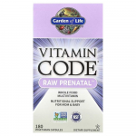 Garden of Life vitamiinikood RAW s&uuml;nnieelne - 180 kapslit