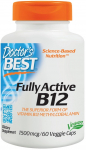 Doctor's Best t&auml;isaktiivne B12-vitamiin, 1500mcg - 60 kapslit