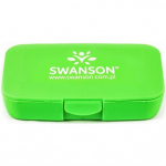 "SWANSON Pillbox" - ravimite korraldaja (roheline)