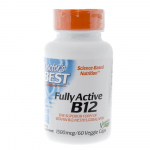 Doctor's Best t&auml;isaktiivne vitamiin B12 1500 mcg - 60 taimekapslit