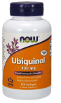 NOW FOODS Ubikinool - koens&uuml;&uuml;m Q10 100 mg (120 kapslit)
