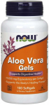 NOW FOODS Aloe Vera geelid - aaloe vera lehtede kontsentraat 200:1 (100 kapslit).