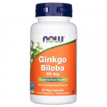 Now Foods Ginkgo Biloba 60 mg - 60 taimekapslit