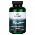 SWANSON L-glutamiin 500 mg (100 kapslit).