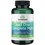 SWANSON Just One Complete Multi - rauavaba (130 tabletti).