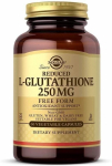 SOLGAR Redutseeritud L-glutatioon - Redutseeritud L-glutatioon 250 mg (60 kapslit).