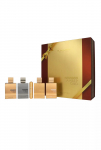 Al Haramain Amber Oud Collection 4 x 60ml komplekt &ndash; Amber Oud Gold Edition + Amber Oud Bleu Edition + Amber Oud White Edition + Amber Oud Carbon Edition