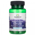 Swansoni kolmekordne magneesiumikompleks (magneesium) 400 mg - 30 kapslit