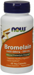 NOW Foods Bromelain, 500 mg - 60 kapslit