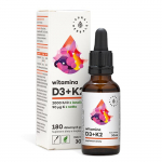 AURA HERBALS D3-vitamiin + K2mk7 tilka (30 ml)