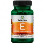 Swanson E-vitamiin 400 R&Uuml; - 60 kapslit