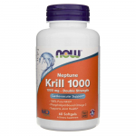 Now Foods Neptune Krill, topelttugevusega 1000 mg - 60 pehmet kapslit