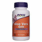 Now Foods Aloe Vera geelid 10000 mg - 100 pehmet kapslit