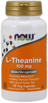 NOW Foods L-teaniin kofeiinivaba rohelise teega, 100 mg - 90 kapslit