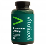 Vitalized Lactoferrin+, laktoferriin 200 mg - 60 kapslit