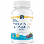 NORDIC NATURALS D3-vitamiini kummikommid 1000 R&Uuml; (120 geeli)
