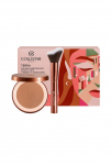 Collistar Terra Silk Effect Bronzing Powder 4,4 Hawaii Matte ja kontuurimispintsel