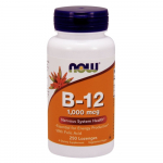 Now Foods Vitamiin B12 500 mcg + foolhape 50 mcg - 250 pastilli