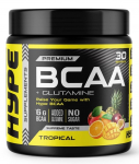 Hype BCAA + glutamiin, Tropical - 300 grammi