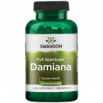 SWANSON t&auml;isspektriga Damiana 510 mg (100 kapslit).