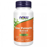 Now Foods Saw Palmetto 320 mg + k&otilde;rvitsaseemne&otilde;li - 90 kapslit