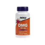 NOW FOODS DMG (N-dimet&uuml;&uuml;lgl&uuml;tsiin) 125 mg (100 kapslit).