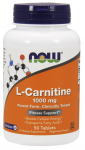 NOW Foods L-karnitiin, 1000 mg - 50 tabletti