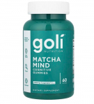 GOLI NUTRITION Matcha Mind - Ciciginola + Matcha (60 geeli)