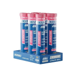 Applied Nutrition Endurance Hydration elektrol&uuml;&uuml;tide kihisevad tabletid, roosa greip - 6 x 20 tabletti