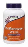 NOW FOODS D-mannoos 500 mg (240 kapslit)