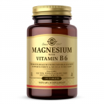 SOLGAR Magneesium B6-vitamiiniga - Magneesium B6-vitamiiniga (100 tabletti).