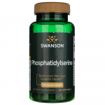 Swanson fosfatid&uuml;&uuml;lseriin 100 mg - 90 kapslit