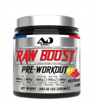 Addict Sport Nutrition Raw Boost treeningueelne jook, vaarika-sidruni - 300 grammi