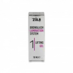 Zola Lamineerimiskompositsioon ripsmetele ja kulmudele nr 1 "Lifting geel", 10 ml
