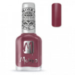 Moyra Stamping lakk nr SP38 Cashmere Bordeaux