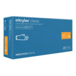&Uuml;hekordsed nitriilkindad Mercator Nitrylex Classic Blue XS  100 tk.