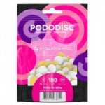 Staleks PapMam pehme baasil asendusviilid pedik&uuml;&uuml;rikettale, valge S 180 grit, 50 tk. [PDFS-15-180W]