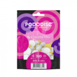 Staleks Asendusviilid pehmel vahul pedik&uuml;&uuml;rikettale M 320, valge (50 tk.) [PDFS-20-320W]