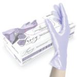 Unigloves &uuml;hekordsed p&auml;rliefektiga nitriilkindad L suurus, Fancy Violet(Saksamaa)