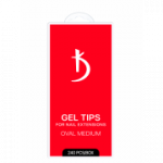 Kodi Geeli otsikud k&uuml;&uuml;nte pikendamiseks Ovaalne keskmine 240 tk.