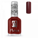 Moyra tembelduslakk nr SP03 Burgundia punane